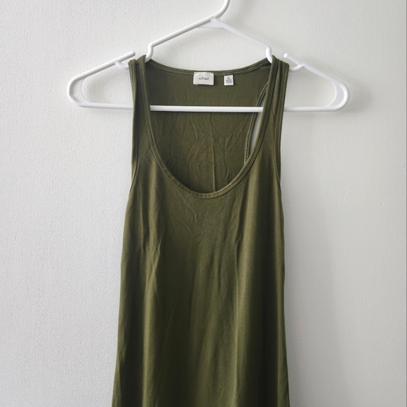 Aritzia Wilfred Libertine Dress in Green - Picture 7 of 8